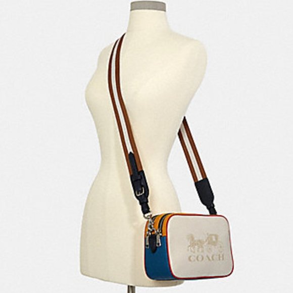 Coach Bags Coach 34 Jes Crossbody Colorblock Leather Crossbody Bag